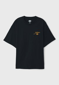 GOLDIES X DICKIES BURGER BACKPRINT TEE - Print T-shirt - black