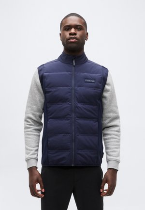 MANNING FULL ZIP GILET - Waistcoat - navy