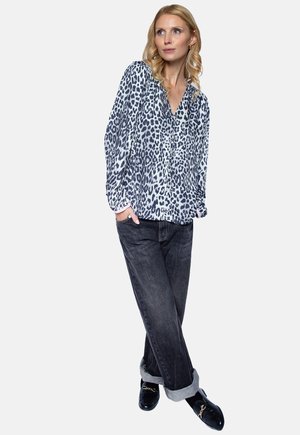 Emily van den Bergh Bluse - grey leo