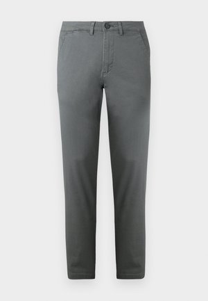 Selected Homme SLHSLIM NEW MILES FLEX PANTS - Chinos - dark shadow