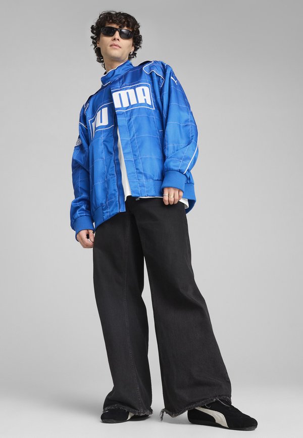 ARCHIVE SEASONAL RELAXED RACER JACKET UNISEX - Bomber Jacket - team royal