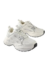 Buffalo PARA - Αθλητικά παπούτσια - white silver