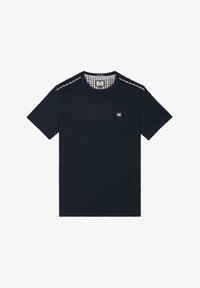 Valgt, navy mid house check