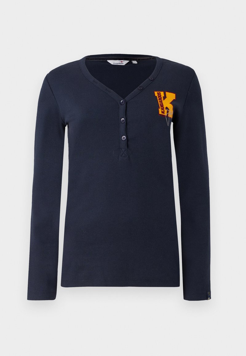 Kangaroos Longsleeve donkerblauw Kangaroos Longsleeve donkerblauw