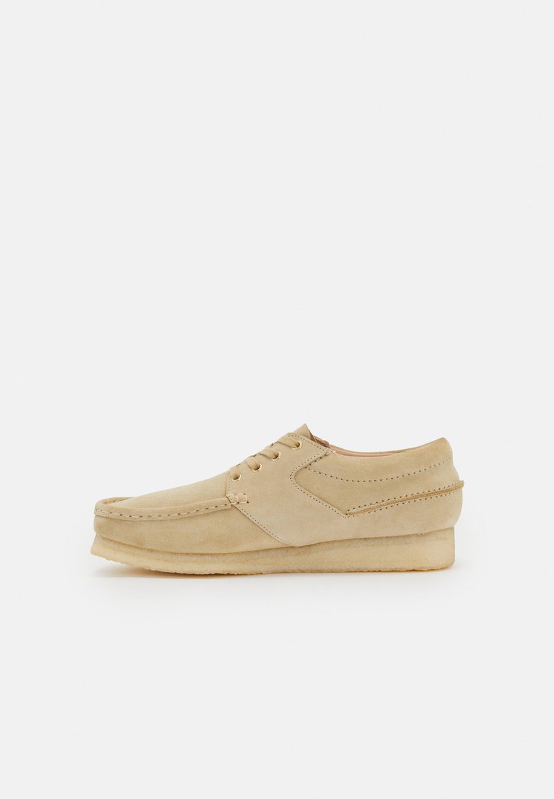 Clarks Originals WALLABEE BOAT - Casual lace-ups - maple/beige 