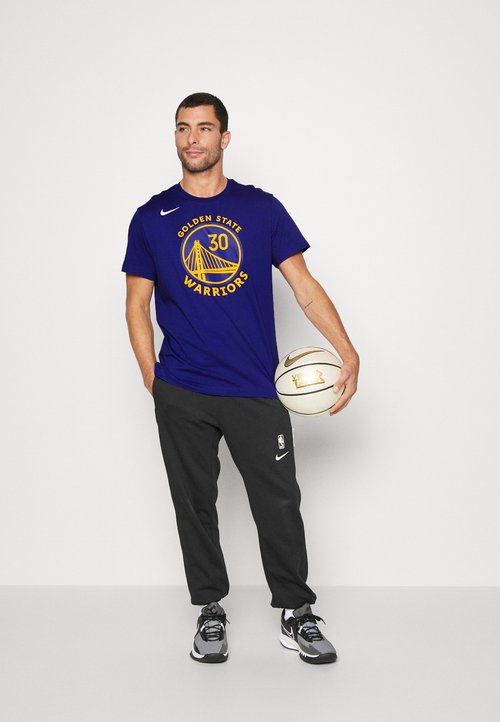Nike NBA Golden State Warriors Stephen Curry T-shirt Blue/Yellow — foto 5