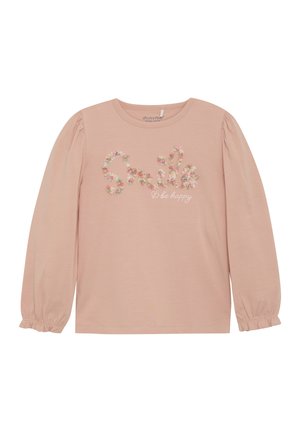 Top s dlouhým rukávem - peach beige