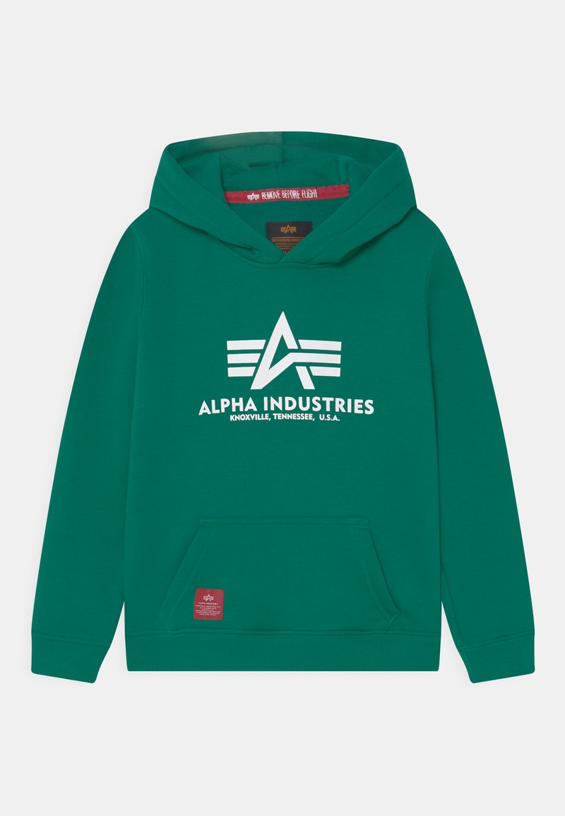Alpha Industries HOODY KIDS TEENS UNISEX - Sweatshirt com capuz - jungle green