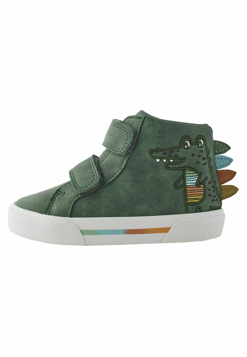 Next TOUCH FASTENING - Klassikalised poolsaapad - mineral green crocodile