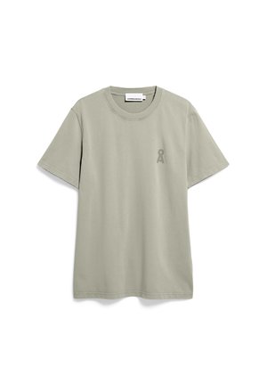 ARMEDANGELS MAARKOS GMT DYE - Basic T-shirt - seagreen washed