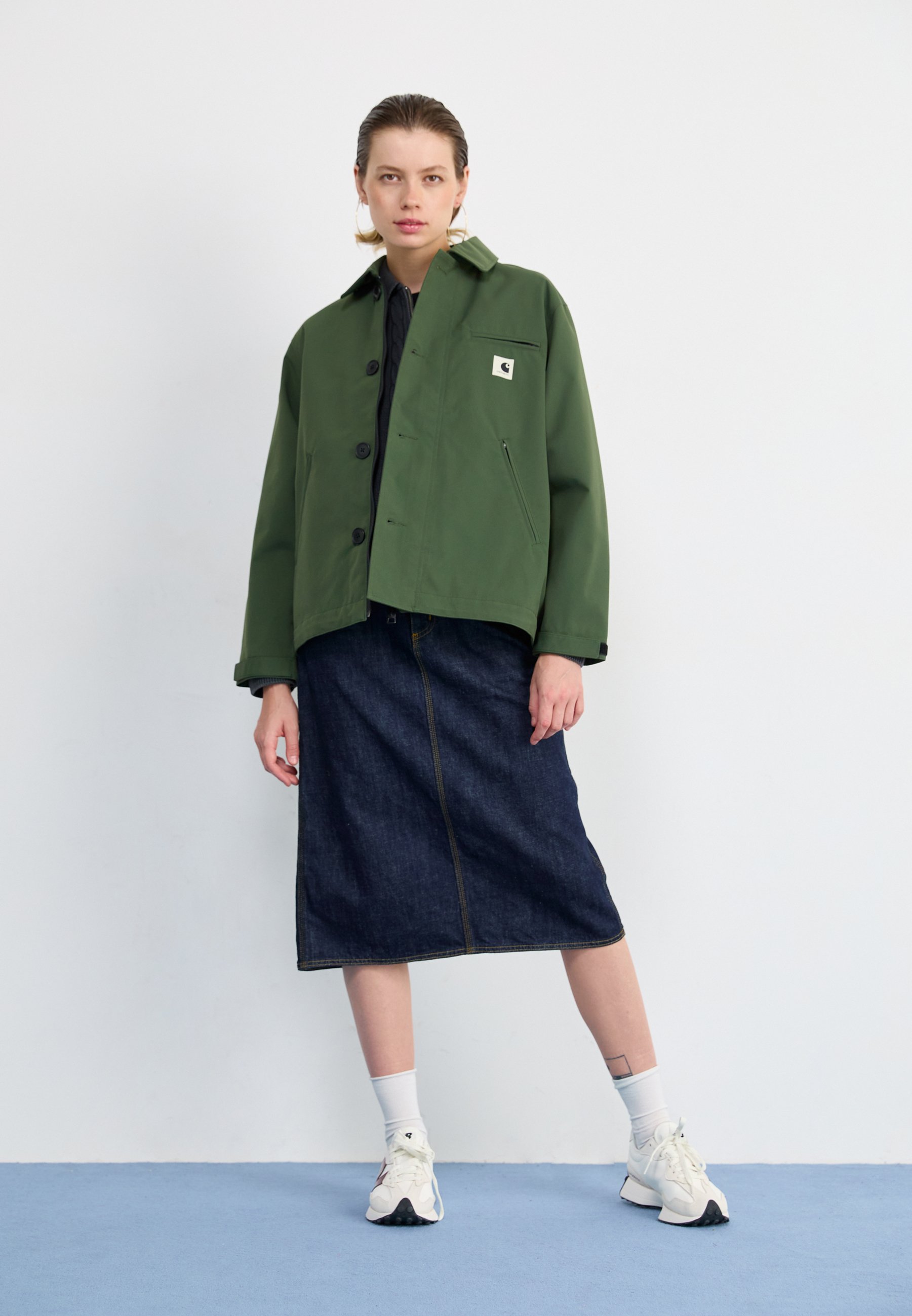 Carhartt WIP BARNETT JACKET - Lichte jas - opuntia/kaki