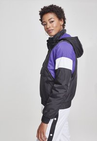 Urban Classics Jachetă subțire - black/ultraviolet/white
