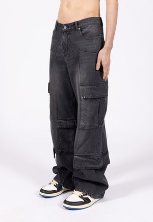 UNISEX BAG WASHED UNISEX - Džínsy Carpenter - black washed