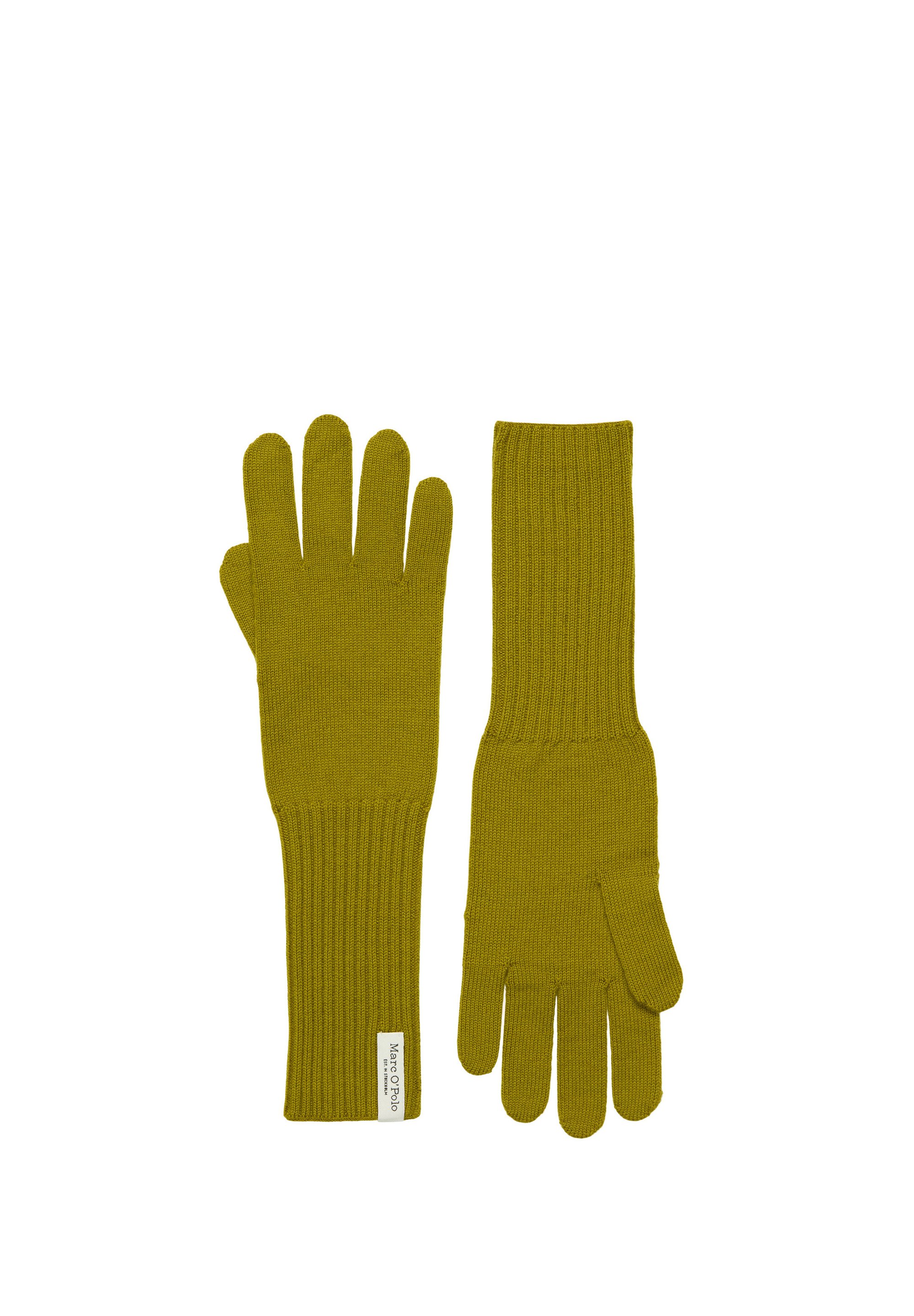 Marc O'Polo Fingerhandschuh - bright pea/hellgrn - Zalando