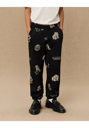 Les Deux YALE LOGO UNISEX - Jogginghose - black/ivory