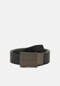 Tommy Hilfiger - PLAQUE BUCKLE   - Riem - black Miniatuurafbeelding 1