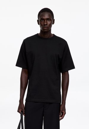 ARKET, ARKET 270 GSM OVERSIZED T-SHIRT - T-shirt basique - black