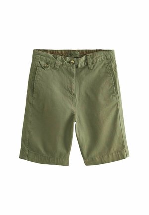 REGULAR FIT - Šortky - khaki green