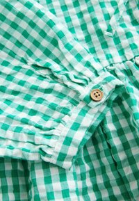 Next REGULAR FIT CHECK  - Blus - green