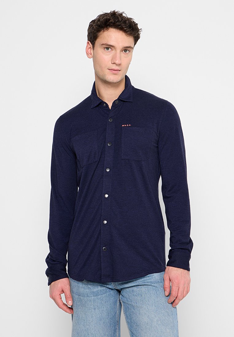 NZA New Zealand Auckland Overhemd donkerblauw