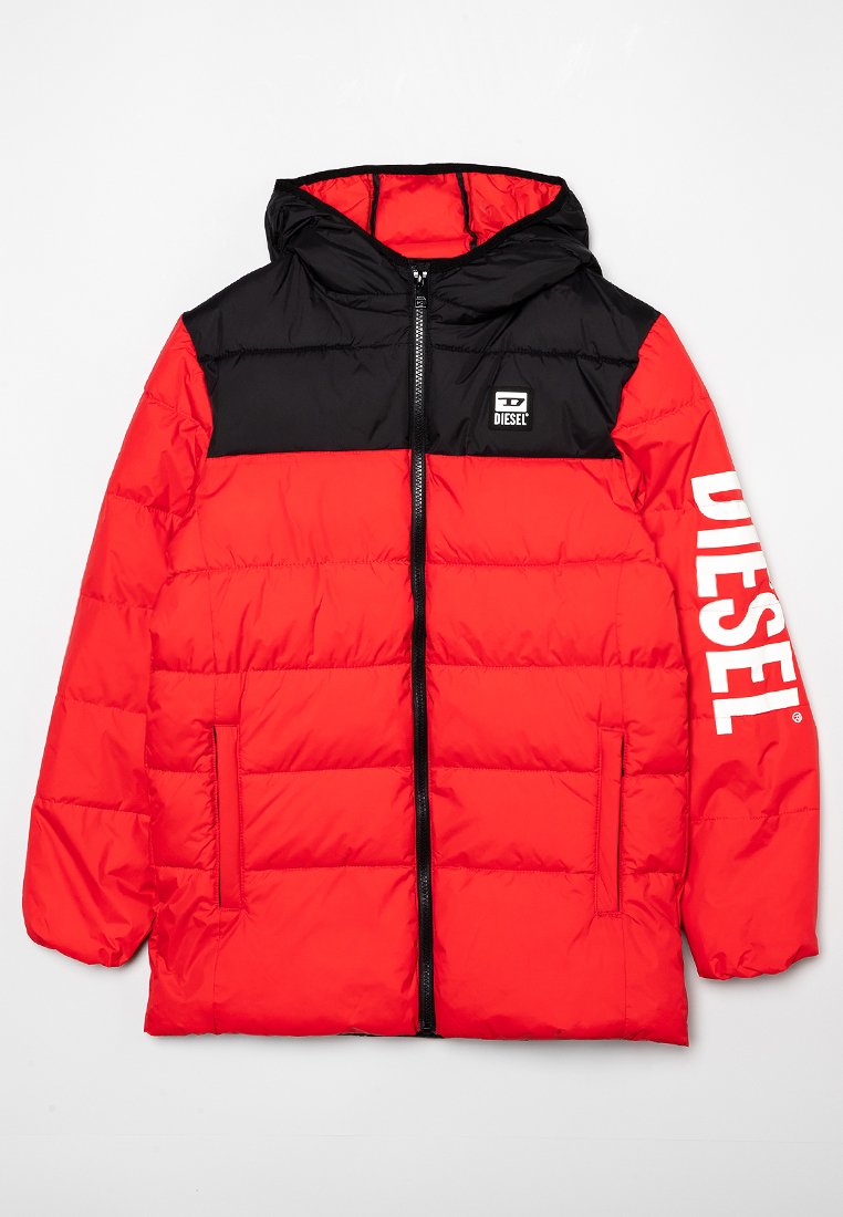 Diesel Wintermantel rood Diesel Wintermantel rood