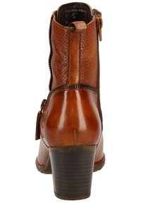 bugatti Schnürstiefelette - cognac/reptile print 6383