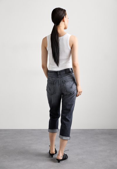 Dondup KOONS JEWEL BUTTON - Jeans baggy - black