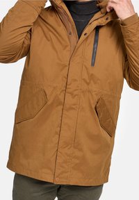 INDICODE JEANS Parka - mottled brown