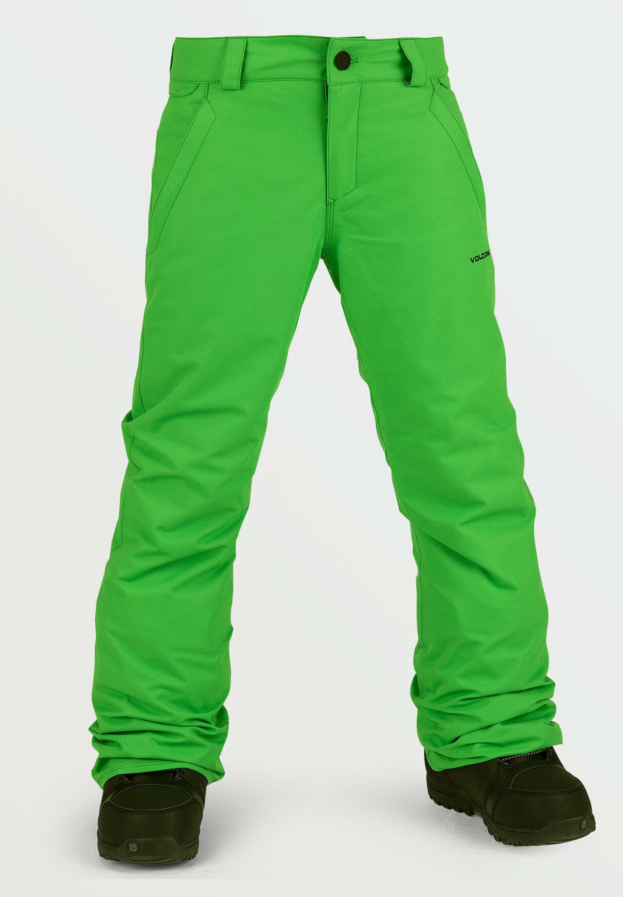 Volcom FREAKIN SNOW CHINO - Pantaloni da neve - green/verde - Zalando.it