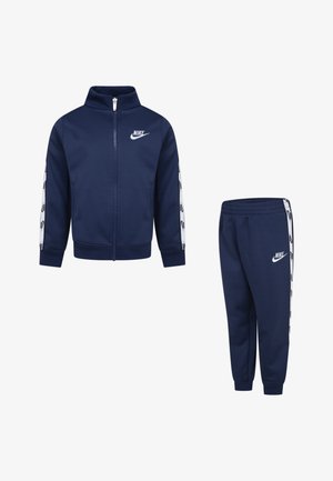 FULL ZIP WITH LOGO TAP UNISEX SET - Trainingsjacke - midnight navy