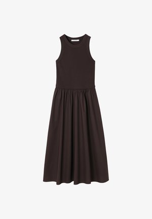 TATUUM, ARTICLE TAG: - ARTICLE NAME: SEWERELI - Φόρεμα ημέρας - brown