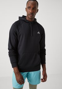 adidas Performance GAME GO SMALL LOGO 3 STRIPES - Felpa - black