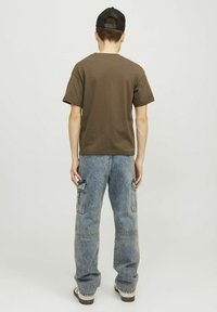 Jack & Jones Junior JJESTAR NOOS - Triko s potiskem - canteen