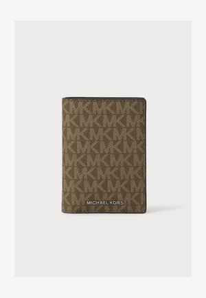 Michael Kors, VERTICAL BILLFOLD UNISEX - Punge - loden