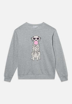 Name it, NKFVASACHA - Тениска с щампа - grey melange