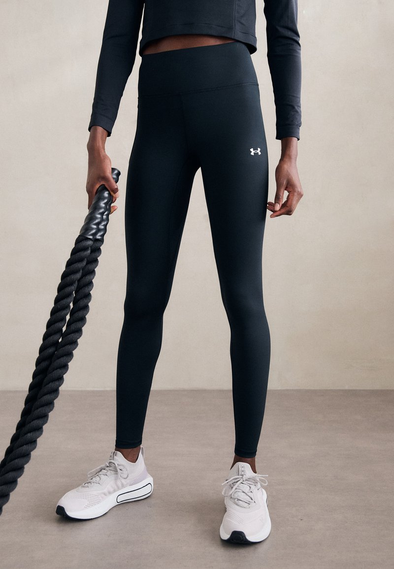 Under Armour - MOTION LEGGING - Leggings - black/white, Agrandir