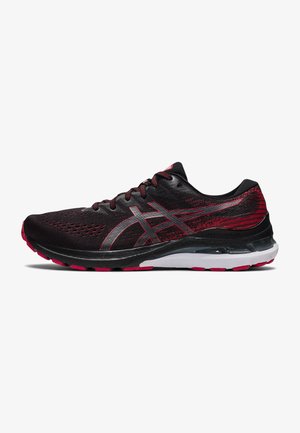 GEL-KAYANO 28 - Stabilty running shoes - black/electric red