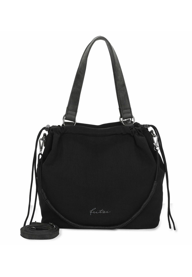Fritzi aus Preußen JIMBO01 NYLOX SCHULTER 32 CM Handtas black/zwart