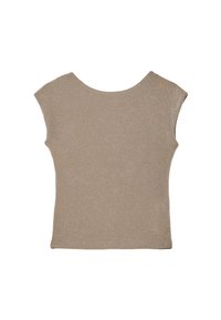 SHIMMERY - Print T-shirt - mottled light brown