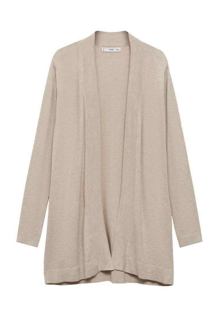 Mango Vest zandkleur