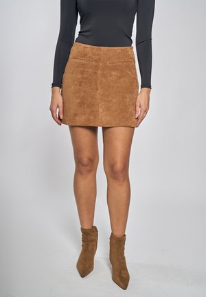 TWIGGY LIKE - A-lijn rok - scotch