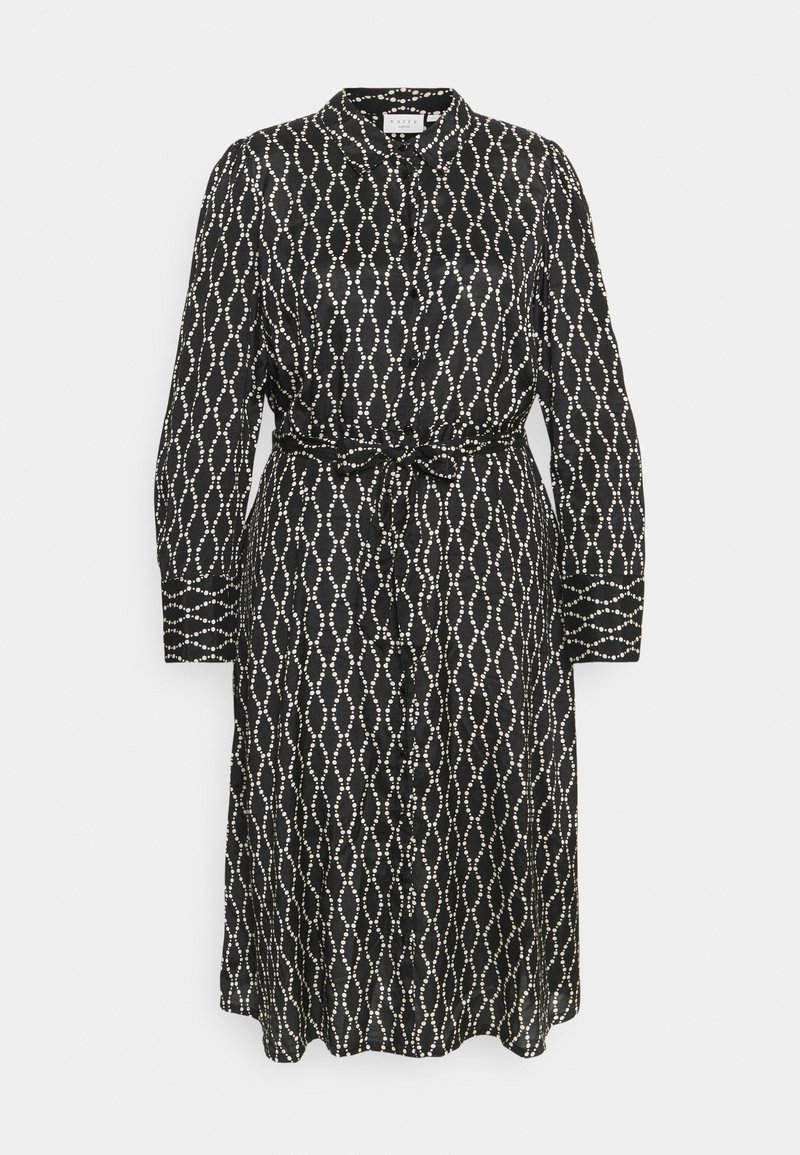 Kaffe Curve Blousejurk zwart Kaffe Curve Blousejurk zwart