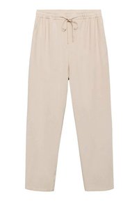 FLUIDO - Trousers - beige