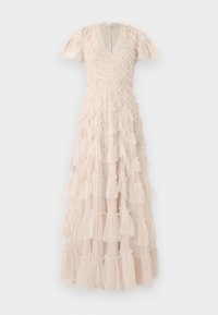 AVIANA V NECK GOWN - Îmbrăcăminte de ocazie - oyster