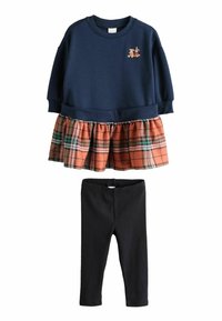 Next SET - Leggings - Byxor - navy blue