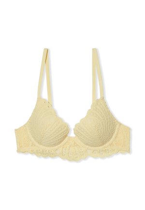 Etam, ETREINTE - Reggiseno push-up - light yellow