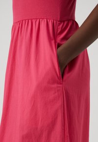 Gap Tall MIDI DRESS - Dnevna obleka - pink hibiscus