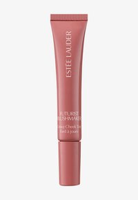 Estée Lauder Futurist Blushmaker Dewy Cheek Tint w różowej tubie z białym napisem i dopasowaną zakrętką.