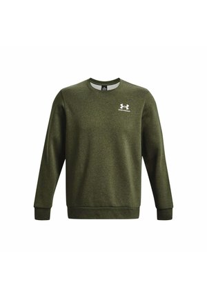 Under Armour ESSENTIAL CREW  - Sweatshirt - marine od green