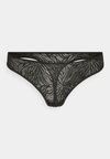 THONG SHEER MARQ LACE - Tange - black